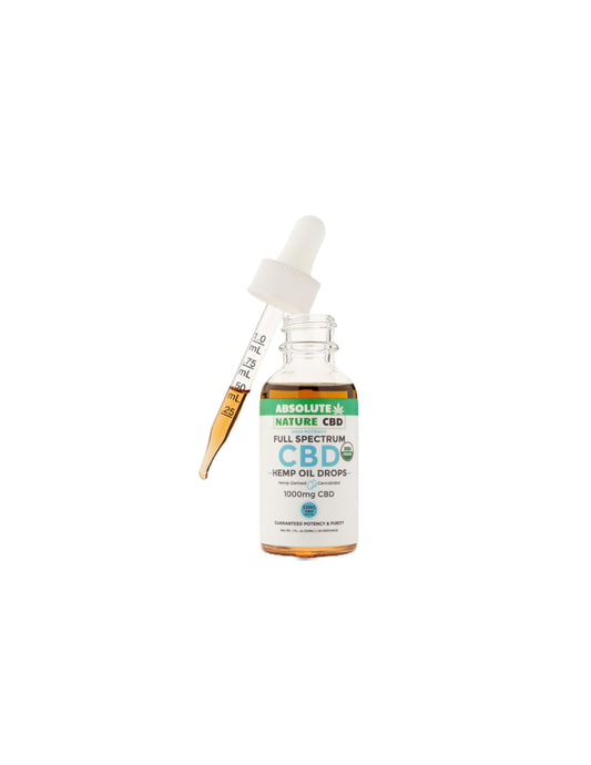 1000mg Full Spectrum Hemp Oil Drops