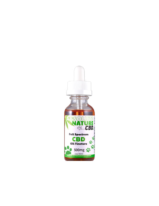 500mg Full Spectrum Hemp Oil Drops (Pet)